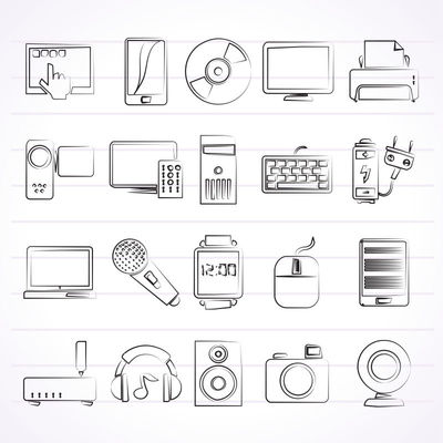 矢量汽車維修手繪圖標在電子產(chǎn)品設(shè)計中的應(yīng)用